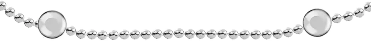 SHOP LC DELIVERING JOY 925 Sterling Silver Ankle Bracelet for Women Charm Chain Adjustable Station Anklet 10" Birthday Gifts for Women