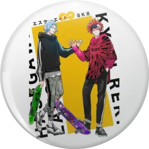 Sk 8 the infinity skater boy Pin Lapel Pin Cute Brooch Pins Badges 0.75"