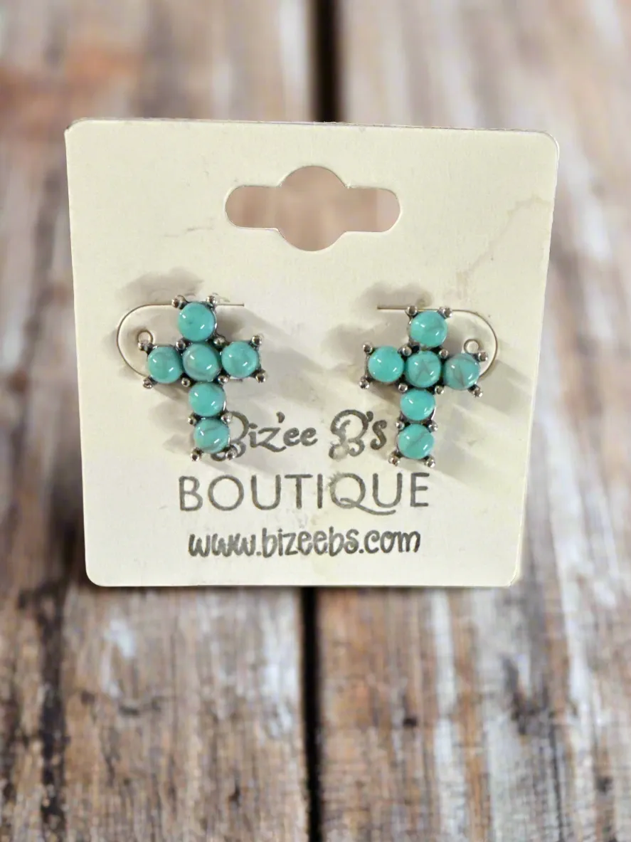 Small Turquoise Studs