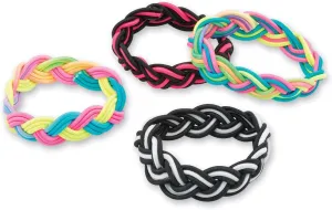 SmileMakers Braided Elastic Bracelets - 24 per Pack
