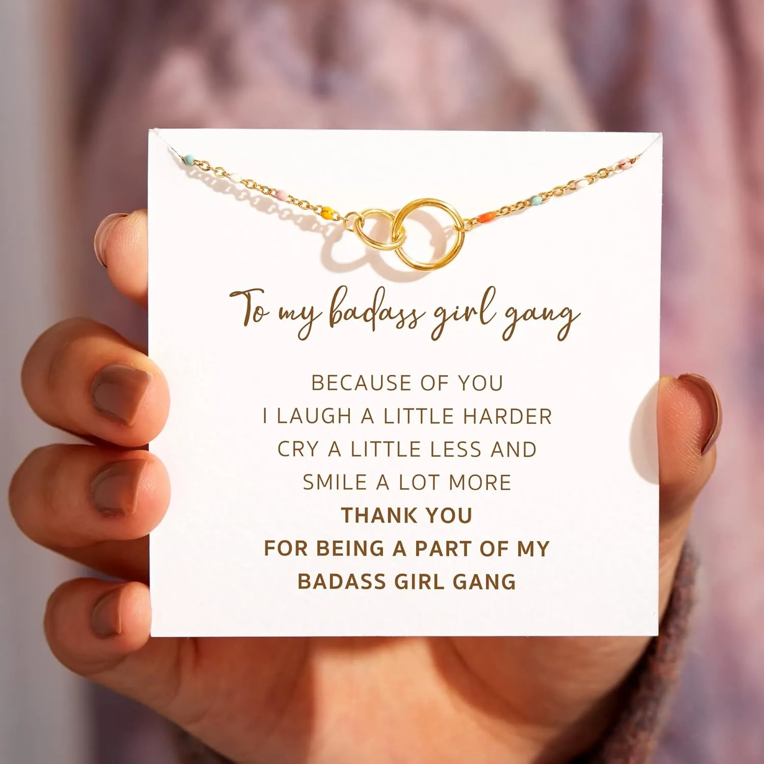 STORYJEWELLERY Friend Gifts, Wave Bracelets for BFF, Friend Birthday Gifts for Women, Friendship Bracelets, BFF Gift for Female Friends, Bestie Jewelry