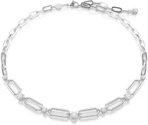 Swarovski Constella Jewelry Collection, Coordinating Necklace and Bracelet, Crystal & Chain Design, Rhodium Finish
