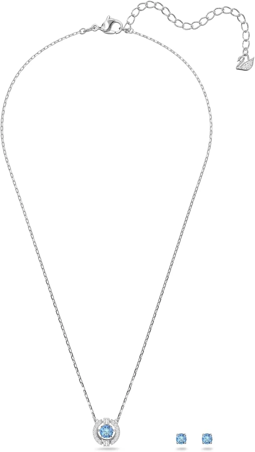 Swarovski Sparking Dance Crystal Necklace and Earring Set Jewelry Collection