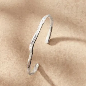 Swell Cuff Sterling Silver