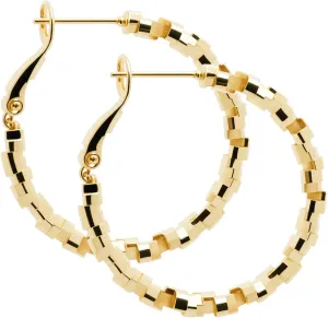 ToHeart 14k Gold Hoop Earrings for Womens Hoop Earrings Gold Plated