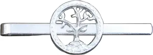 Tree Of Life Tie Clip, Spirituals Tie Clip, Tree Of Life Tie Slide, Tree Of Life gifts, Tree Of Life Cleft Accessories, Handcast, in Fine Pewter, by William Sturt
