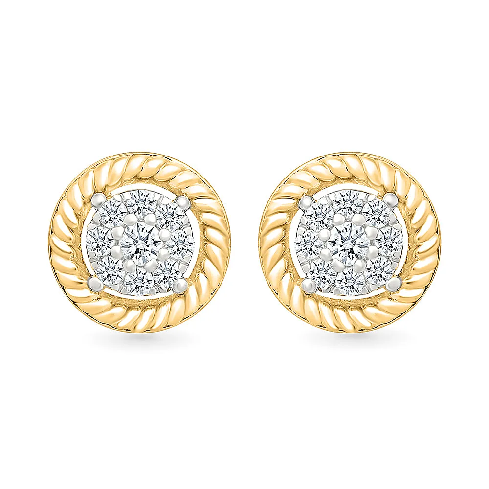 Twinkling Gleams Studs Earrings