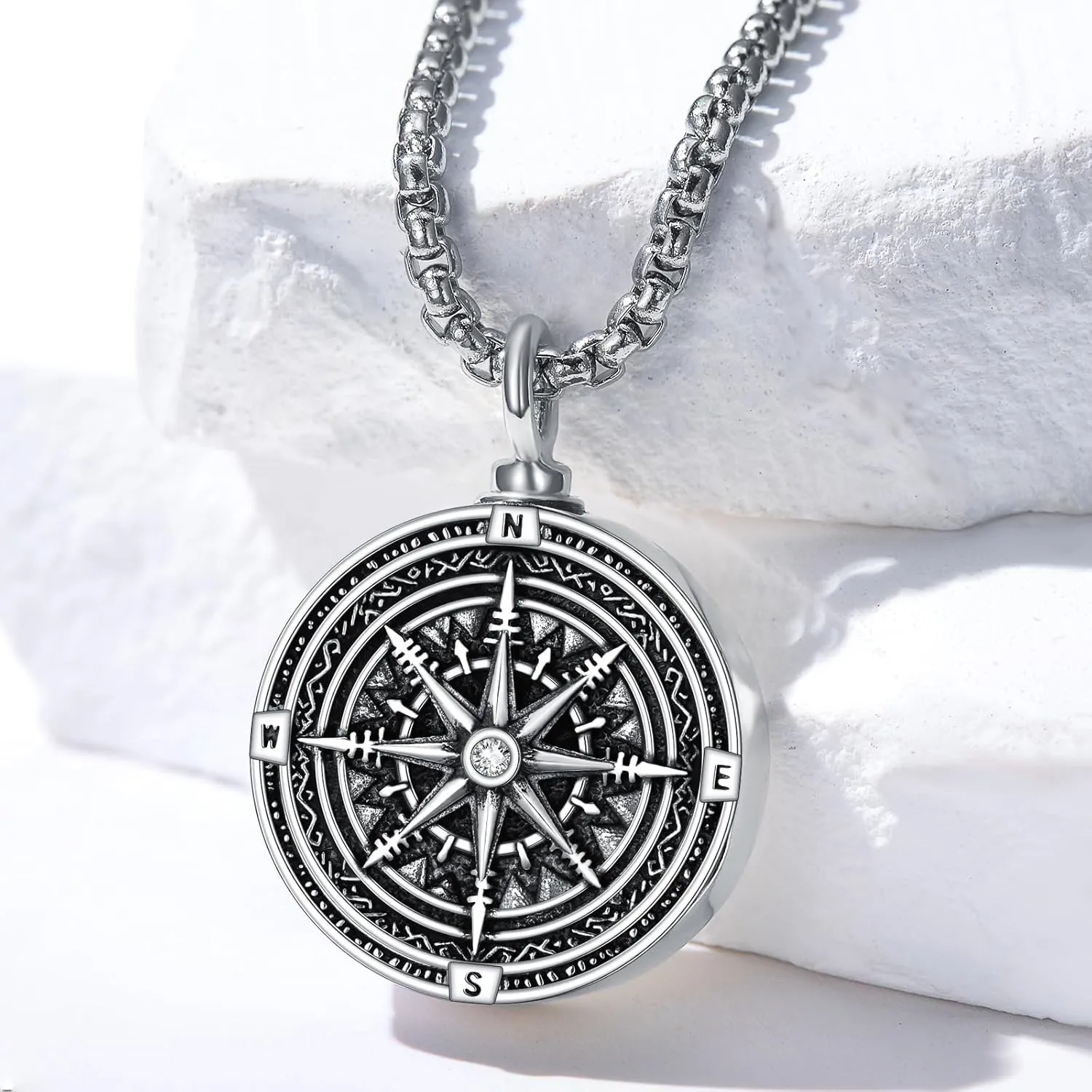 Urn Necklaces for Ashes S925 Sterling Silver Hummingbird Cross/Forget Me Not Flower/Dragonfly/Om Mani Padme Hum/Butterfly/Compass Cremation Jewelry for Women Men with Filling Tool
