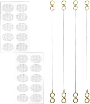 VRONZO Kaan Chain Transparent Stretchable Rubber Gold Colored Earchain | Champaswaralu for Women and Girls | Invisible Ear Chain for Women | Ear Chain for Heavy Earrings, PAIR OF 2, Brass, No Gemstone