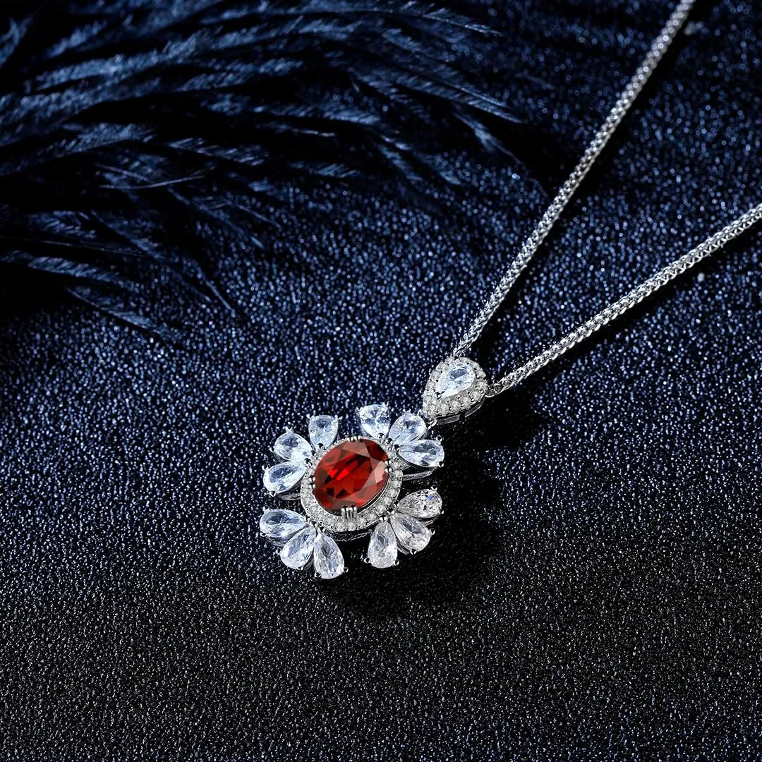 Wholesale Jewellery 925 Silver Pendant Necklace Fashion Simple Ladies Necklace Women Jewellery