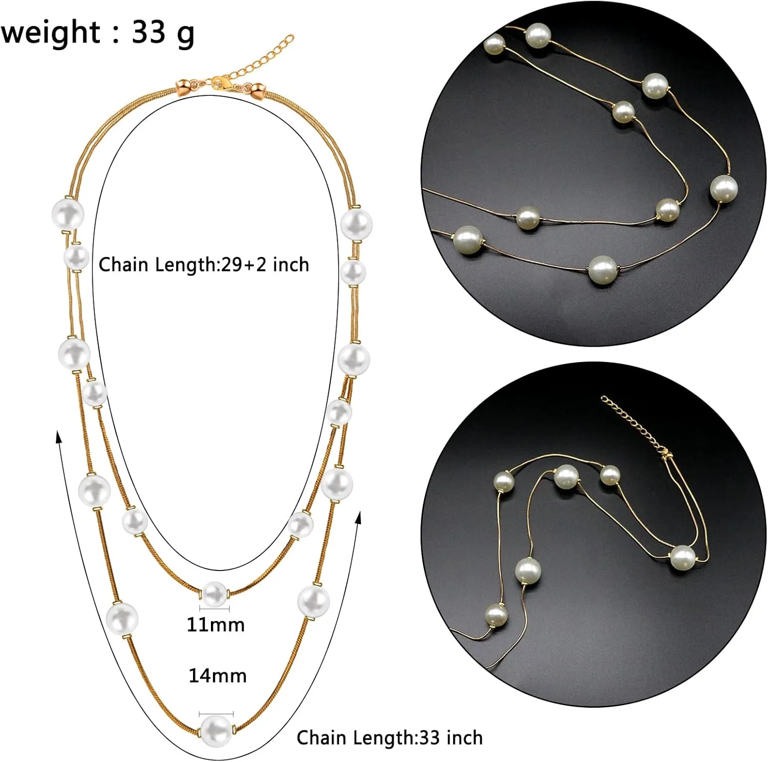 Women's Colours Crystal Beaded Pendant Long Necklaces Boho Glass Crystal Beads Chain Sweater Statement Necklace Fashion Elegant Jewelry for Women