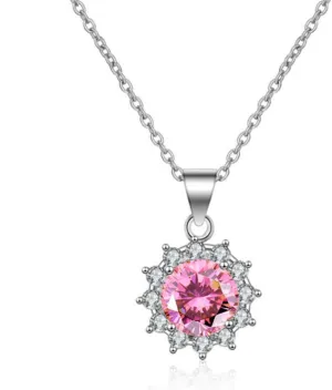 Women's Platinum Necklace Jewelry Birthday/Anniversary Mothers Day Jewelry Gifts for Women Mom/Wife/Sister/Best Friend