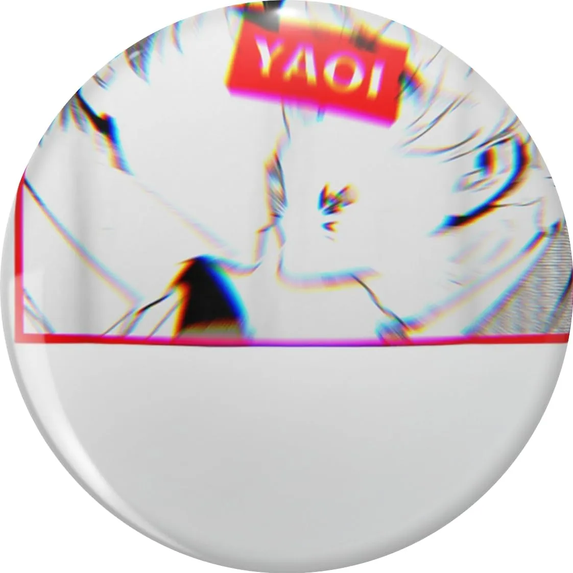 Yaoi Blur Vaporwave Kiss Cool For Men - Hot Vintage Classic Style Women Best Trending Customize Pin Lapel Pin Cute Brooch Pins Badges 0.75"