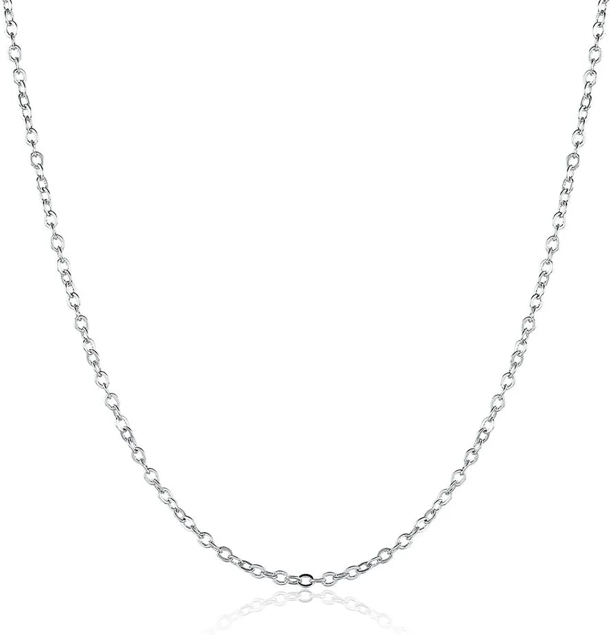 YAZILIND Jewelry Shining Exquisite Platinum Plated Long Chain Necklace for Women